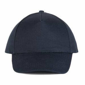 KP116 – Cappellino cotone 5 pannelli navy