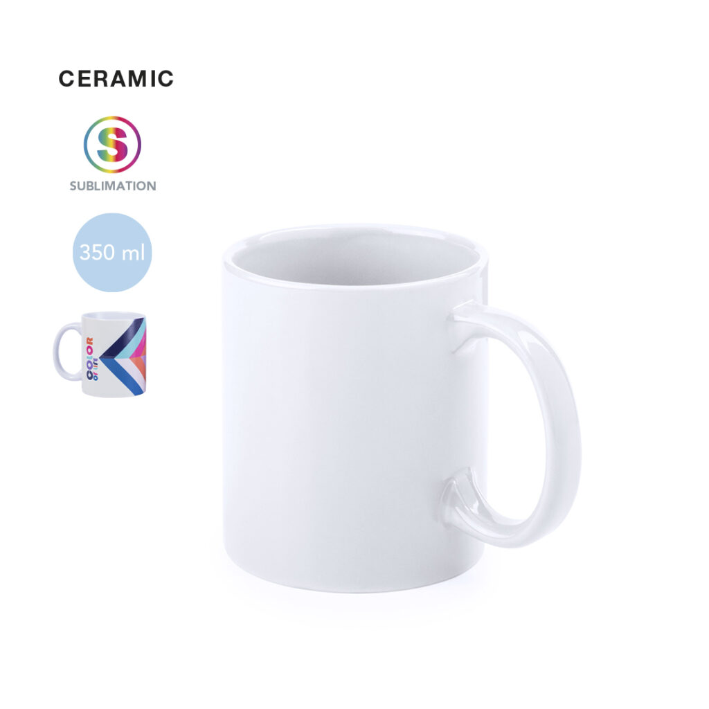Kit 6 Tazze sublimatiche con immagine da sublimare