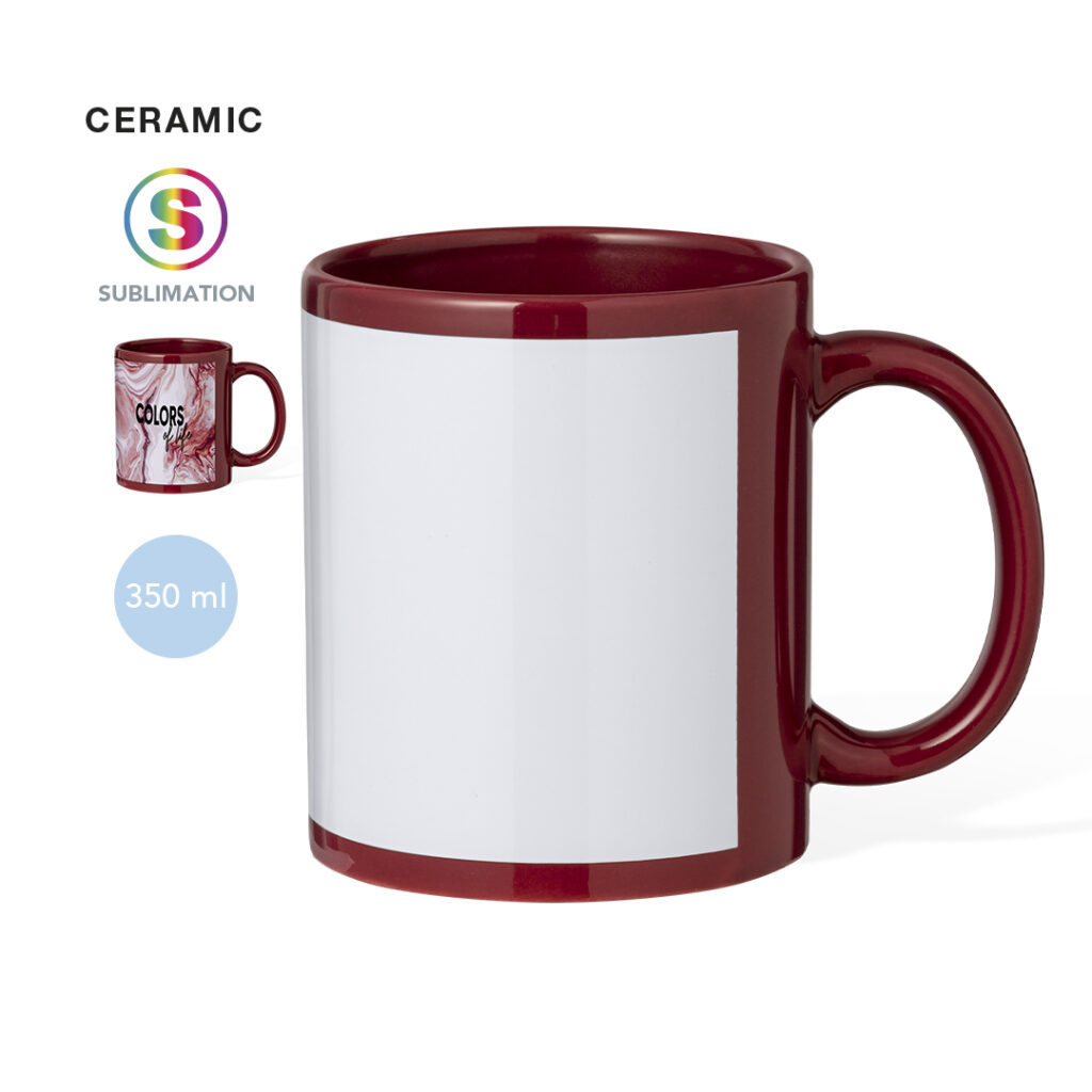 Tazza Sublimazione Orchix Ceramica Colorata