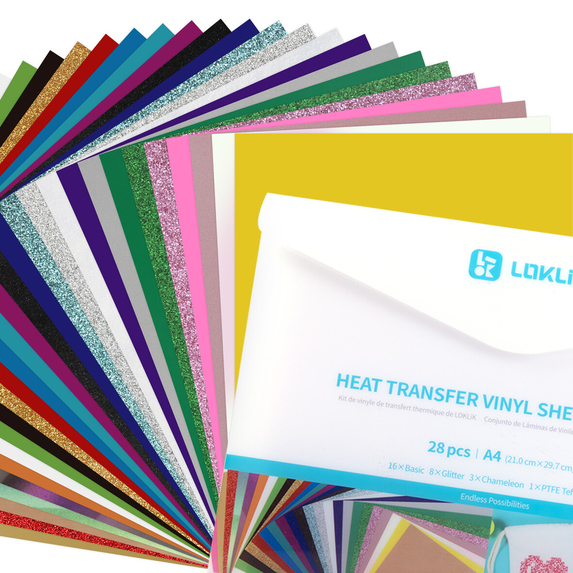 LOKLiK Termoadesivo materiale in bundle (A4) - immagine 3